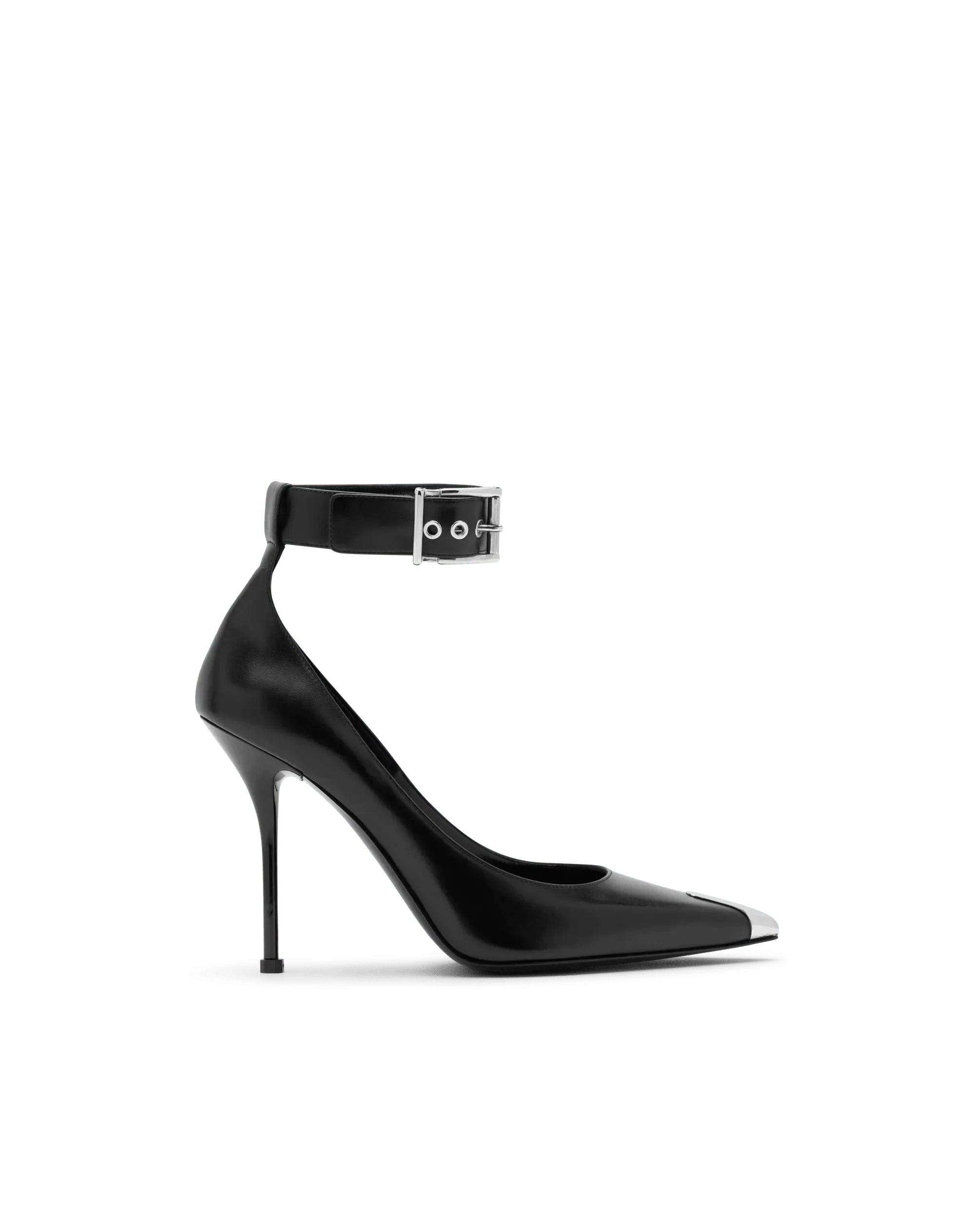 Alexander McQueen Women's Punk Ankle Strap Pumps - Stylish High Heel Shoes for Women | Perfect for Evening Parties, Date Nights & Special Occasions