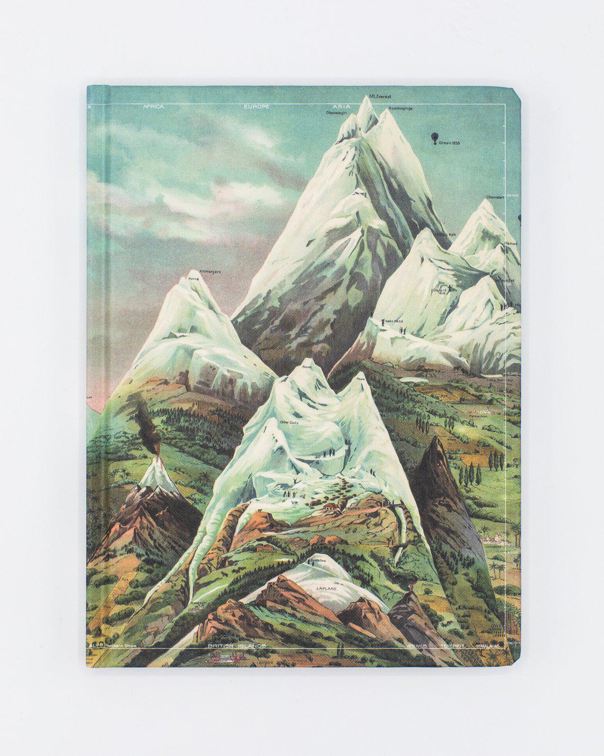 Premium Ascending Regions Hardcover Journal - Lined Notebook for Travel, Writing & Sketching - Perfect Gift for Writers & Artists