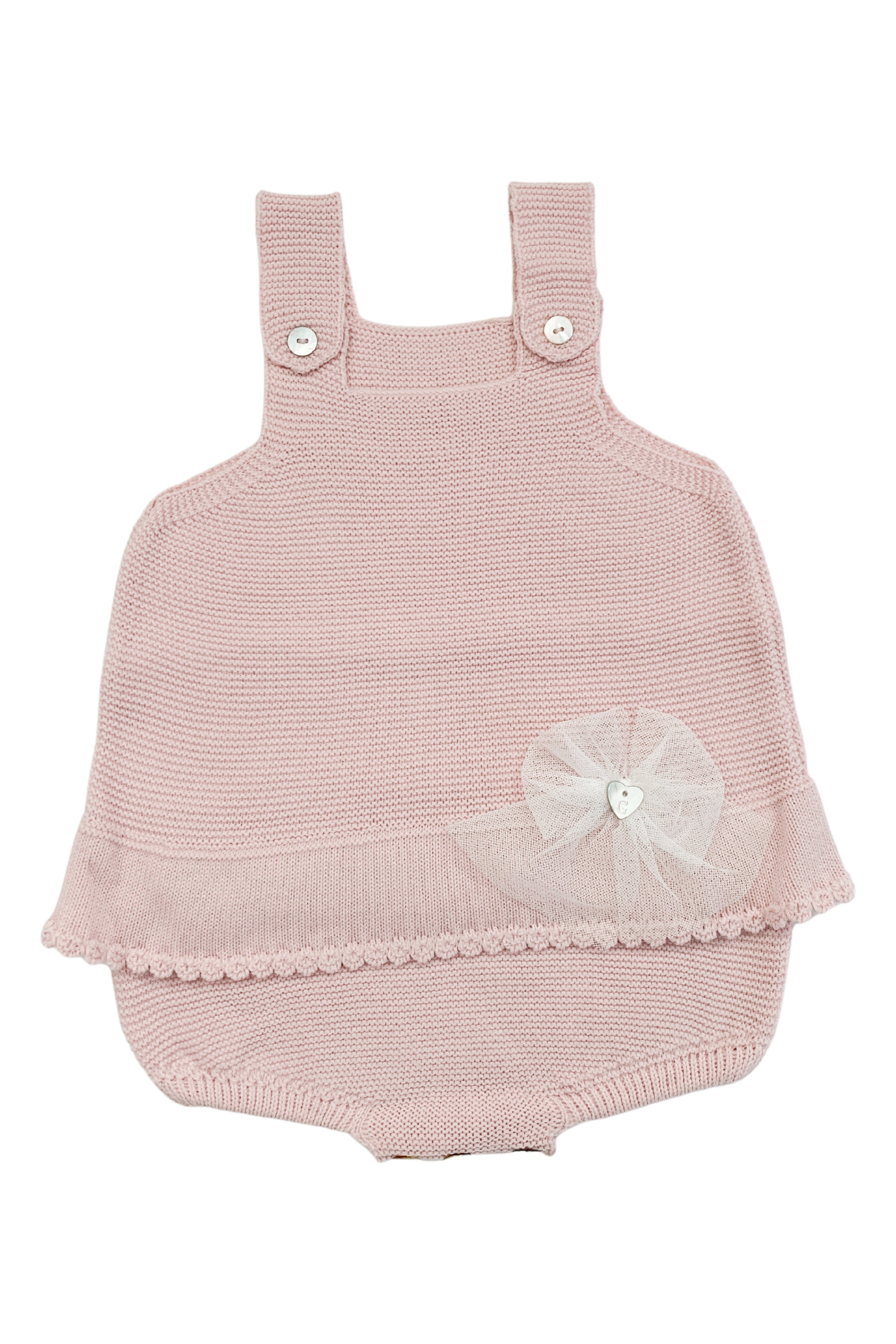 Sofia Dusky Pink Knit Romper for Women - Soft Stretchy Jumpsuit, Casual Summer Outfit, Lounge Wear, Beach Cover-Up, Maternity Friendly