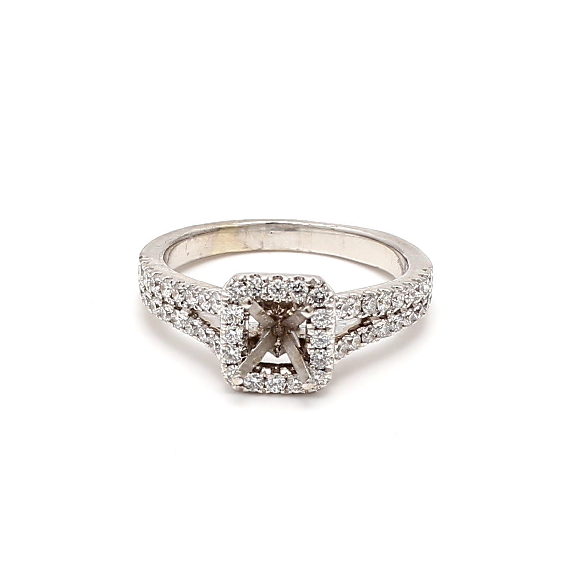 0.65 Carat Round Brilliant G VS2 Diamond Engagement Ring in 14K White Gold - Perfect for Proposals, Weddings & Anniversary Gifts