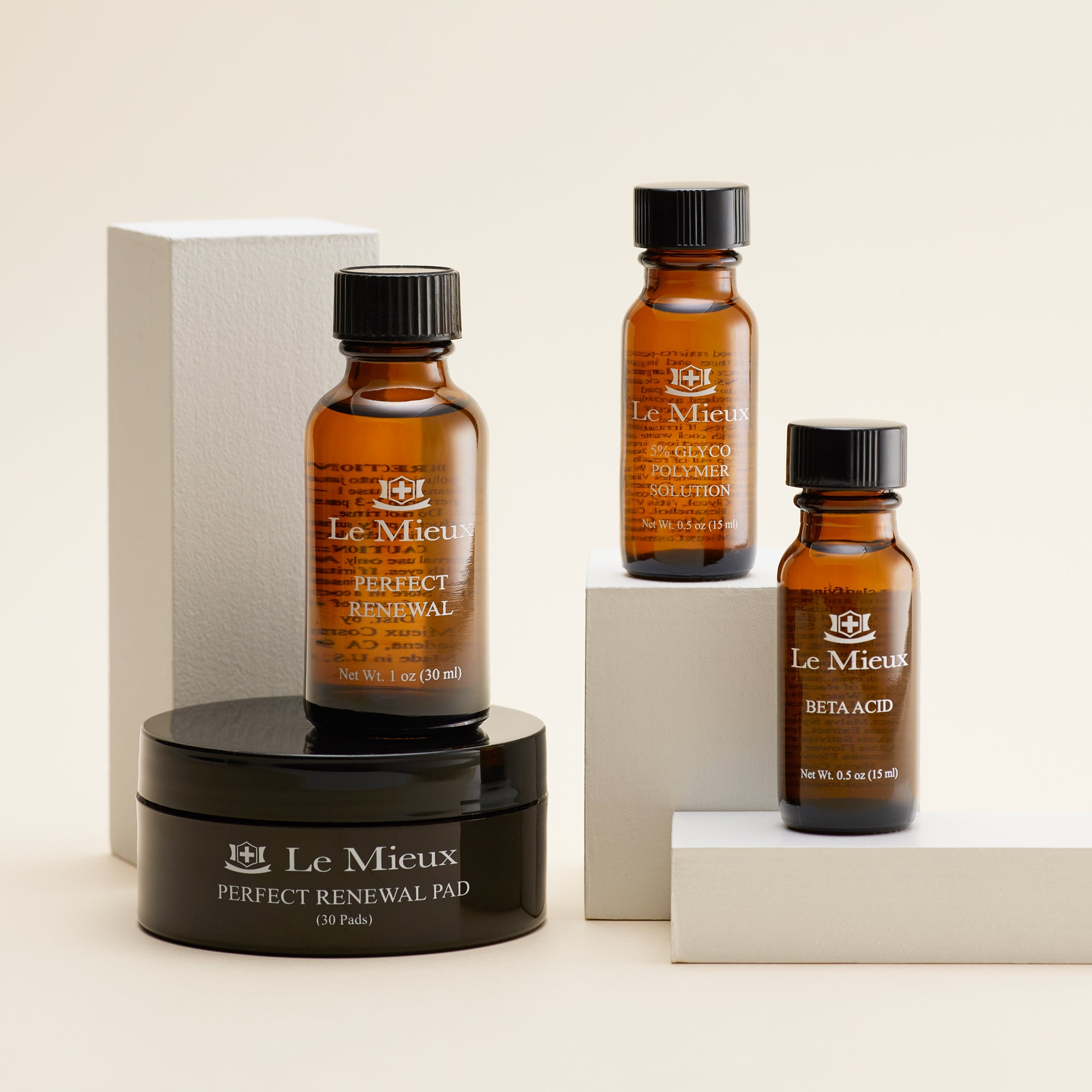 5% Glycolic Acid Polymer Solution for Skin Exfoliation - Brightening & Anti-Aging Face Treatment - Perfect for Acne Scars & Hyperpigmentation Care