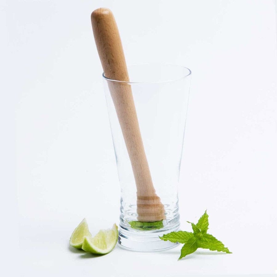Premium Oeno Wooden Muddler - Handcrafted Cocktail Mixing Tool for Mojitos, Old Fashioned & More - Perfect for Home Bars & Mixology Enthusiasts