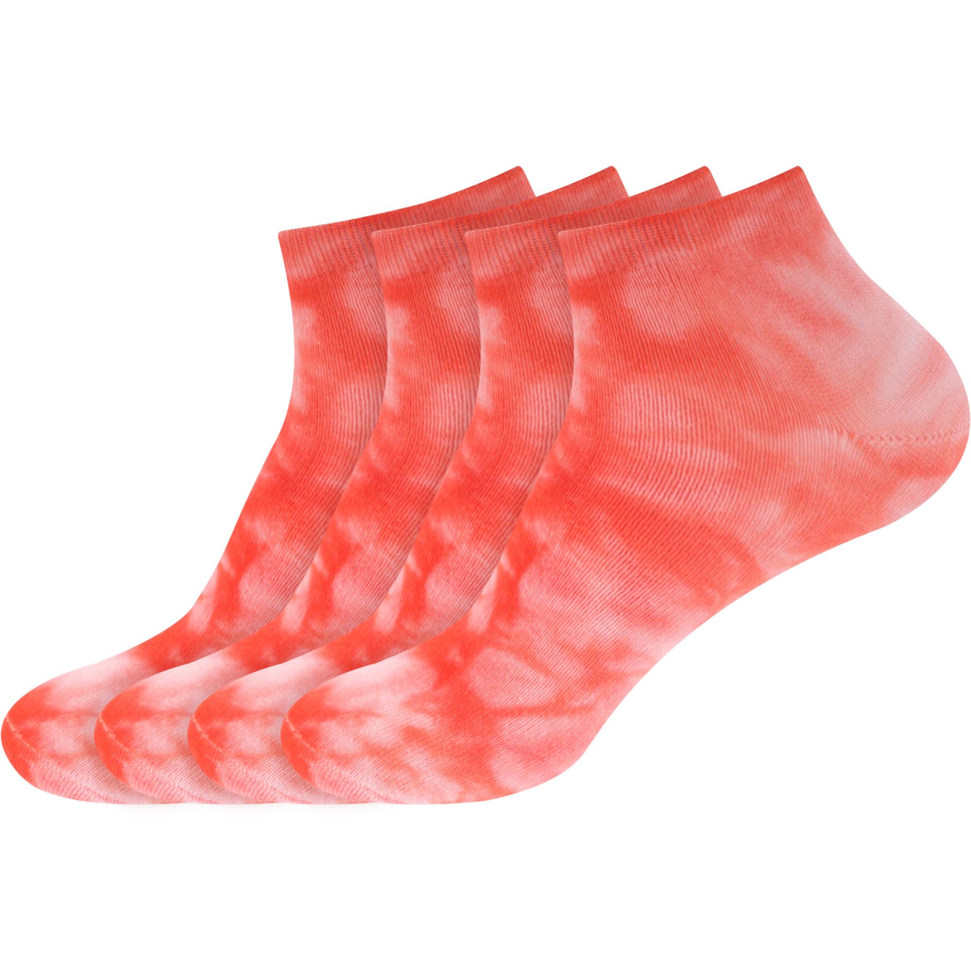 Breathable Men's Bamboo Rayon Athletic Ankle Socks - 4 Pack Moisture-Wicking Sports Socks for Running, Gym & Outdoor Activities