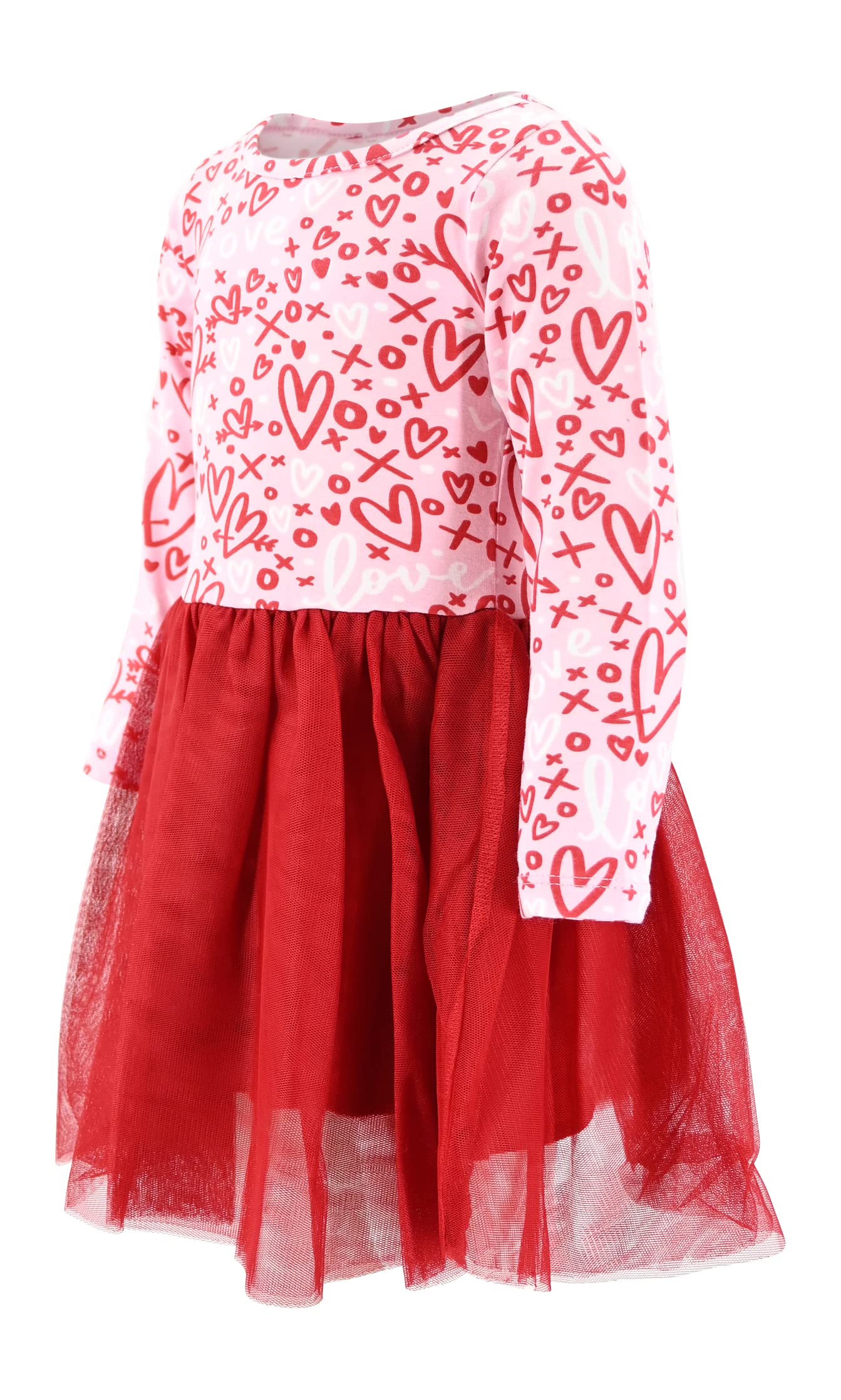 Girls Long Sleeve Tulle Tutu Dresses for Kids & Toddlers - Elegant Party, Birthday, Photo Shoot & Special Occasion Outfits