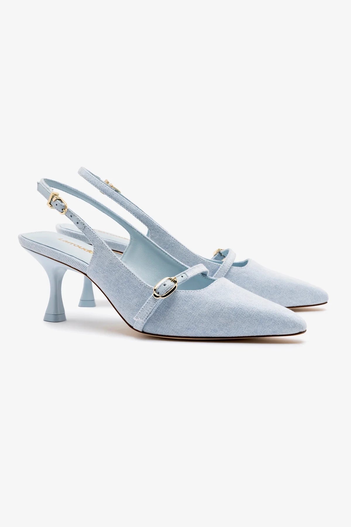 Ines Pump Women's Shoes in Maya Denim - Stylish High Heel Pumps for Office, Party & Special Occasions