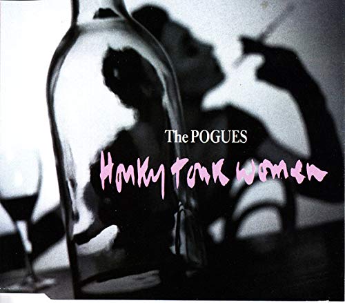 The Pogues - Honky Tonk Women CD - Pogue Mahone Records YZ673CD (9031-77488-2) - Perfect for Irish Music Lovers & Pub Nights