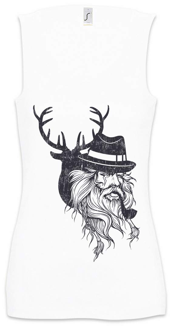 Urban Backwoods Odin Deer Women's Tank Top - Breathable Gym & Fitness Training Shirt for Yoga, Running & Workouts