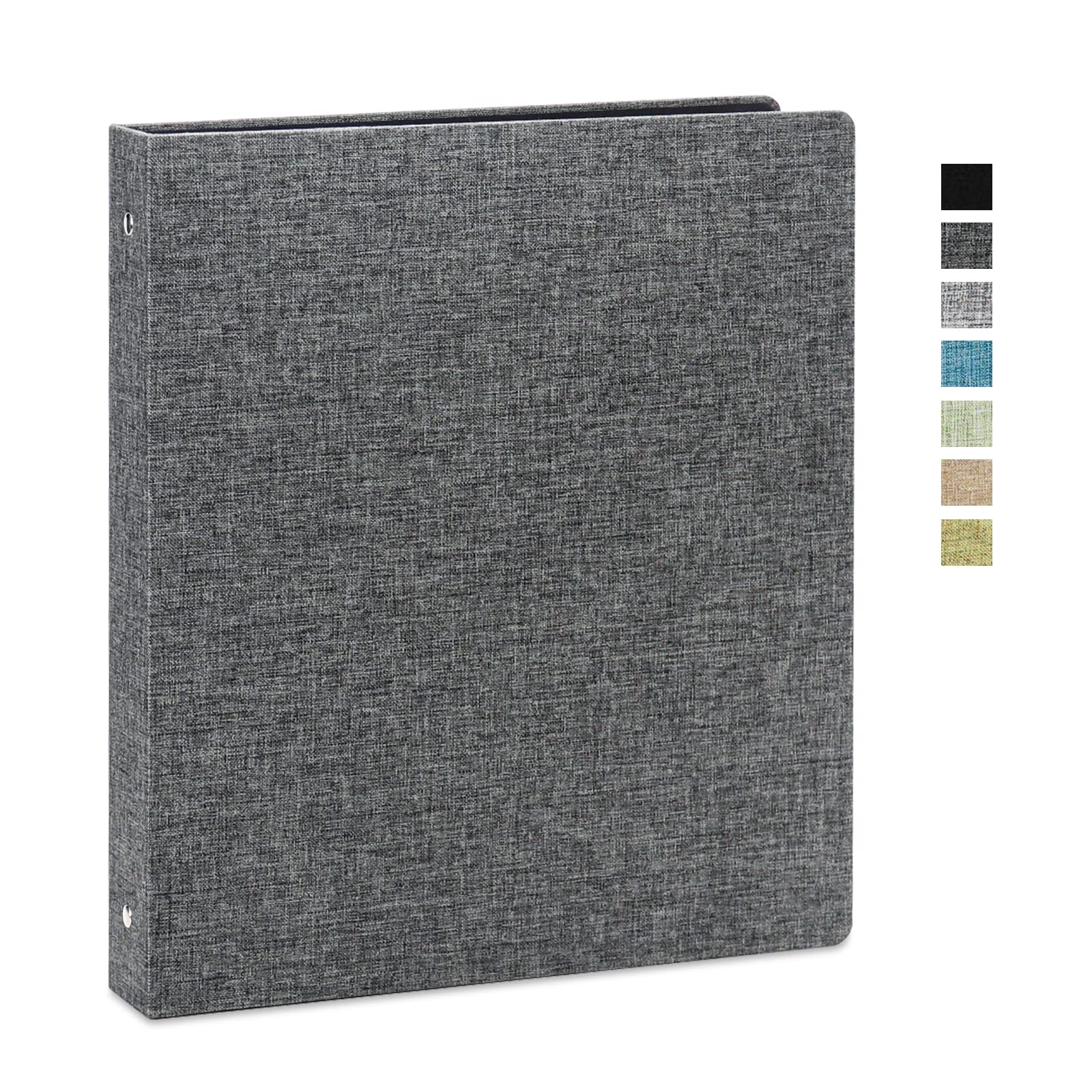 Vienrose 1 Inch 3-Ring Binder with Durable Linen Cover - Holds 8.5