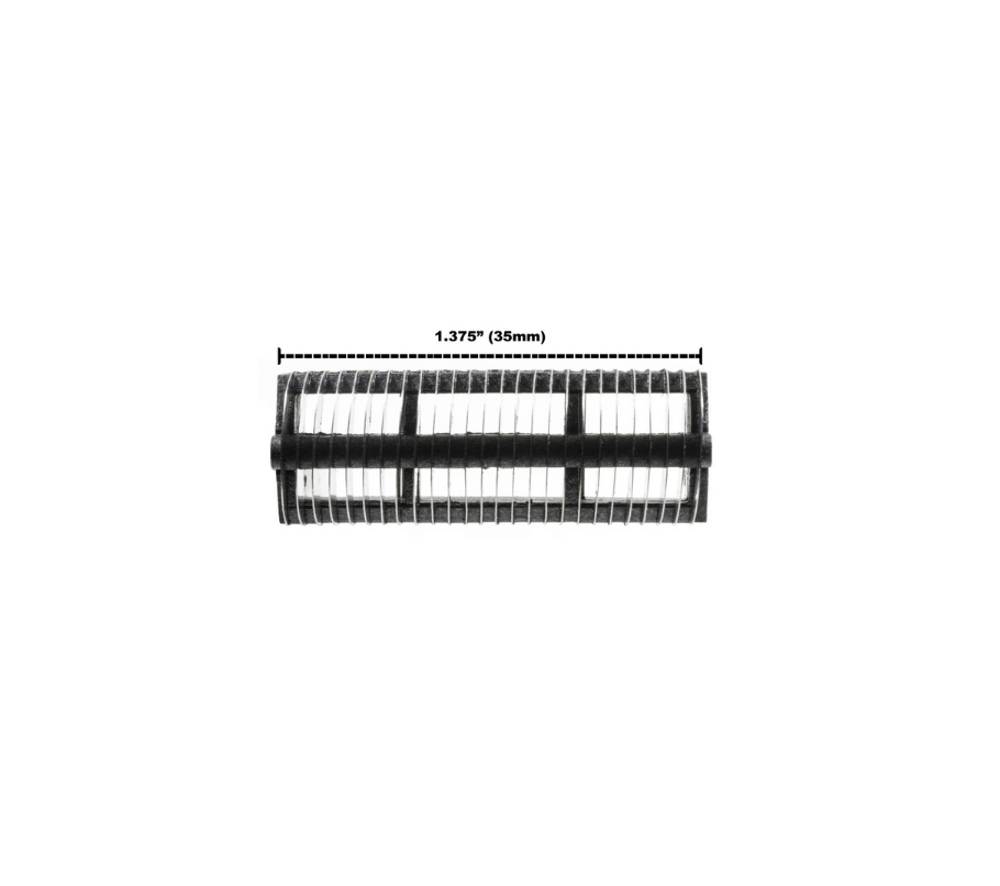 Braun 3000 Series Replacement Cutter Blades - European Version (No Pins) - Compatible with Braun Shavers - Perfect for Travel & Home Use