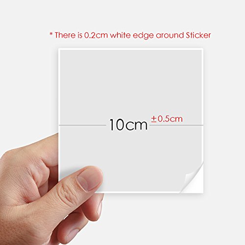 DIYthinker English Quote Witch Brew Sticker - Waterproof Square Decals for Walls, Laptop, Car & DIY Crafts - Perfect for Home Decor, Scrapbooking & Gifts