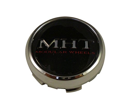 MHT Wheels 1001-03 Chrome Custom Center Cap (1 Cap) - Premium Wheel Accessory for Trucks, SUVs & Custom Cars - Perfect for Off-Roading & Car Shows