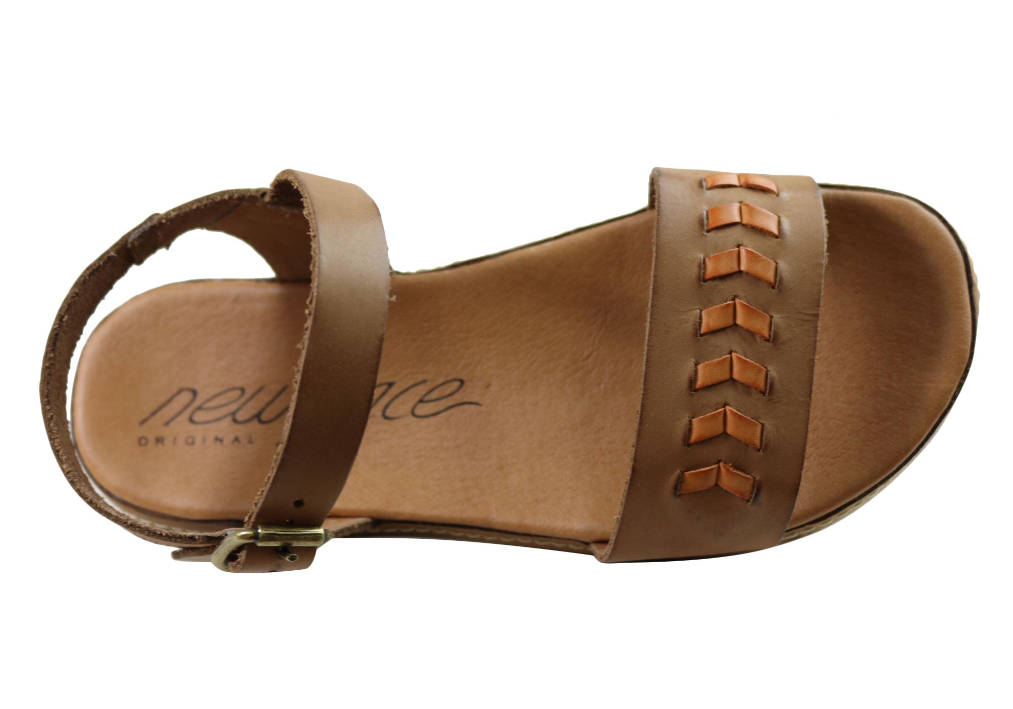 New Face Paradise Women's Comfortable Leather Sandals - Handmade in Brazil - Perfect for Beach, Vacation & Summer Outfits