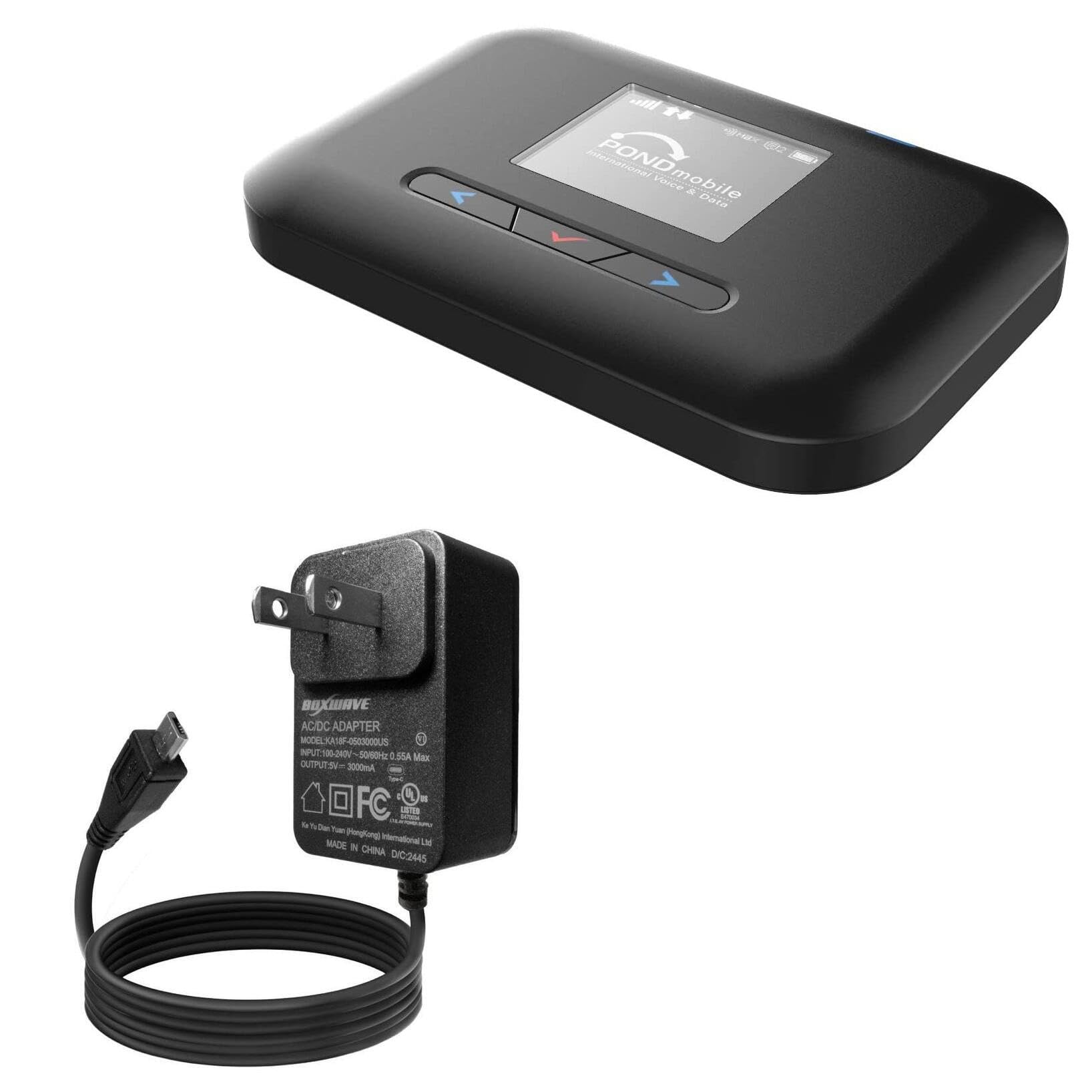 BoxWave Wall Charger for Franklin Wireless R910 Mobile Hotspot - Fast Charging Power Adapter with Direct Plug - Perfect for Travel, Home & Office Use