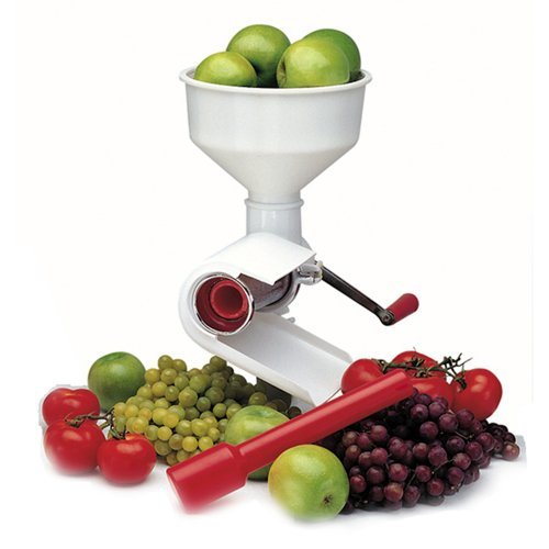 Premium Stainless Steel Food Strainer & Sauce Maker - Fine Mesh Kitchen Sieve for Smooth Purees, Juices, and Sauces | Ideal for Canning, Baby Food, and Cooking