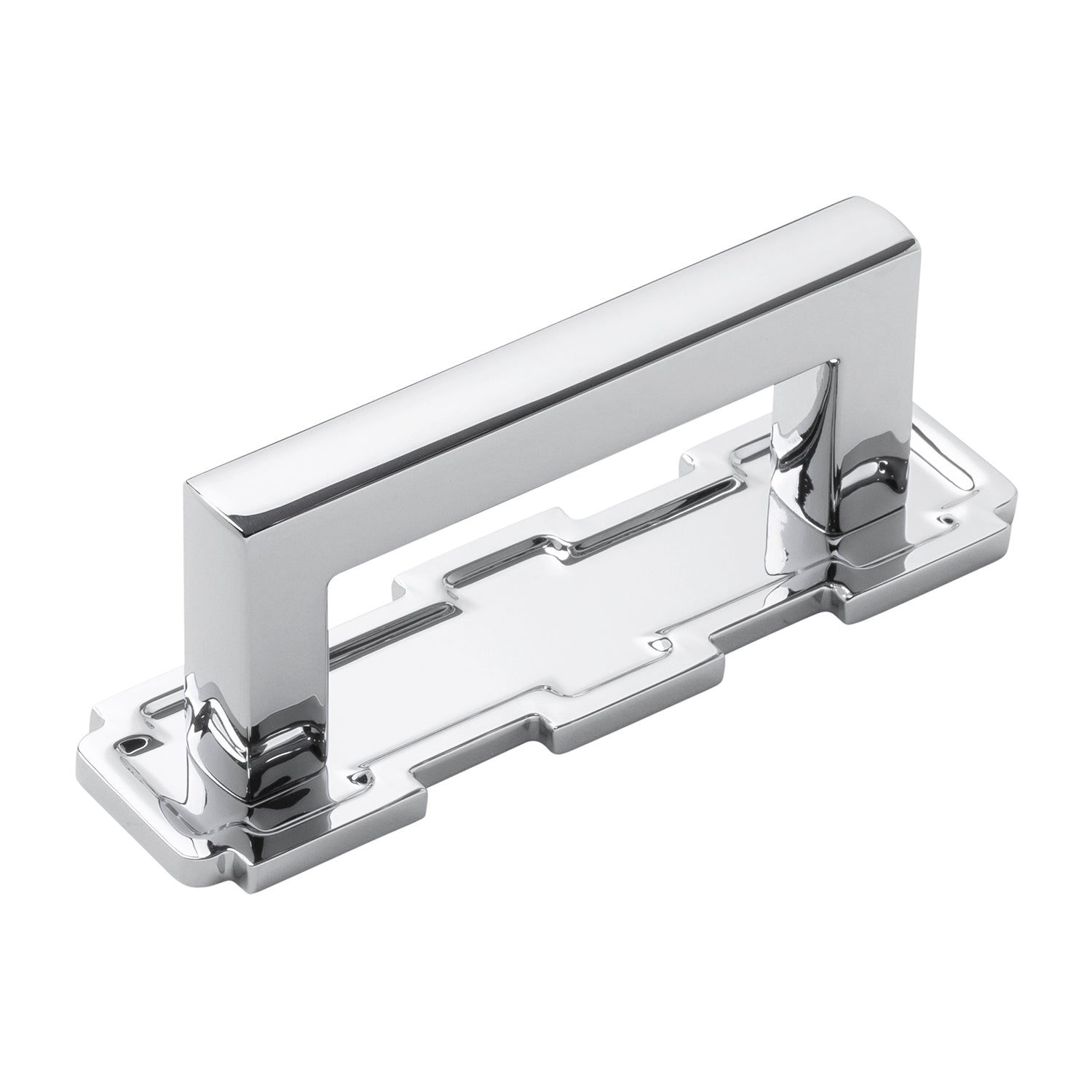 3 Inch Center to Center Coventry Pull Chrome Finish Cabinet Handle - Perfect for Kitchen, Bathroom & Office Cabinets