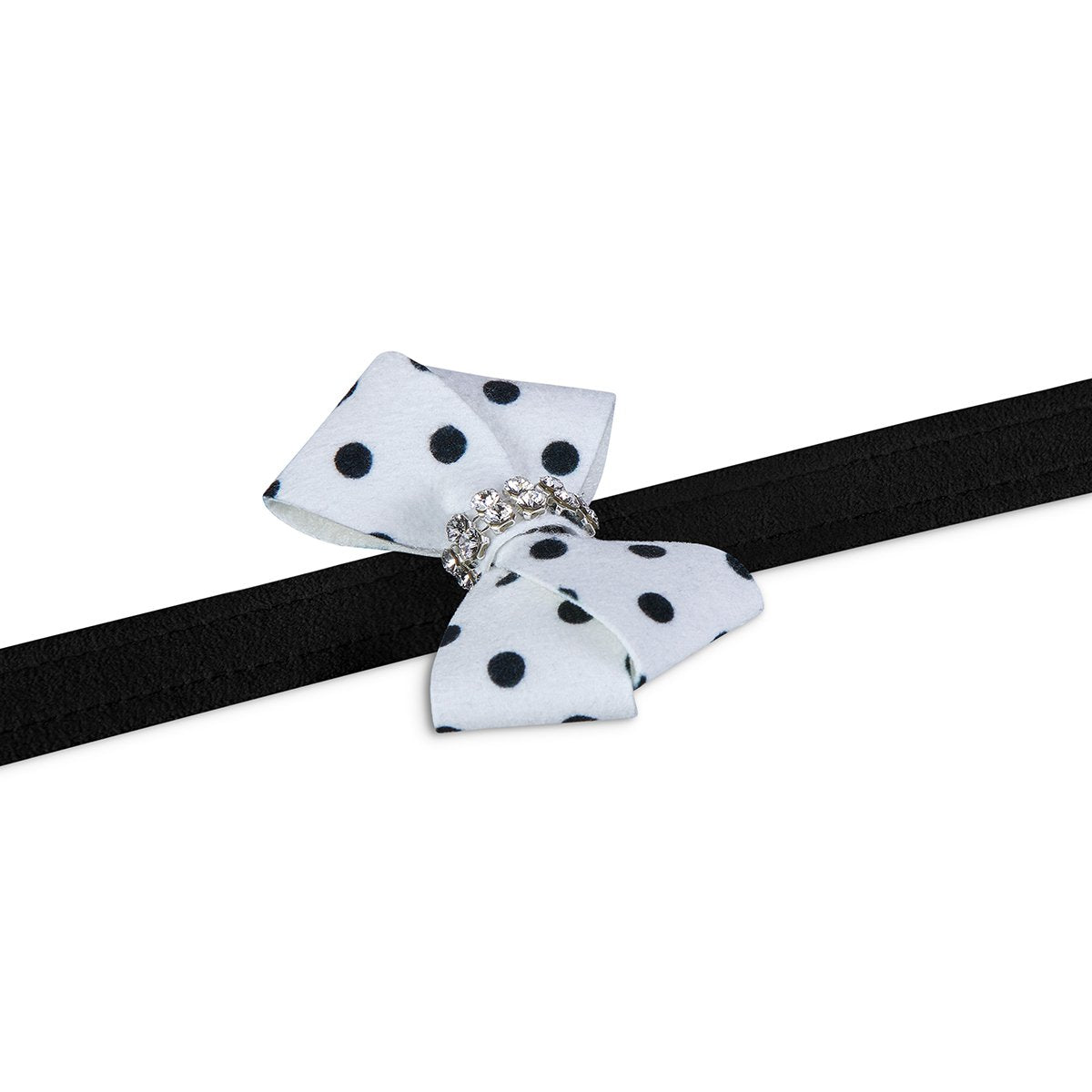 Polka Dot Dog Leash with Bow - Stylish and Durable Pet Walking Accessory for Small & Medium Dogs - Perfect for Daily Walks, Training, and Outdoor Adventures