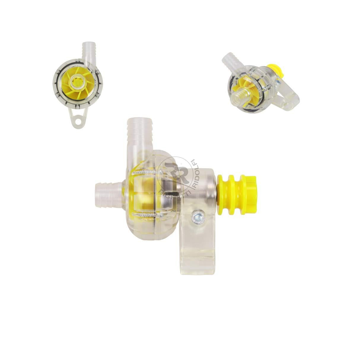 High-Quality Transparent Plastic Water Pump - Durable & Efficient for Home, Garden, and Aquarium Use