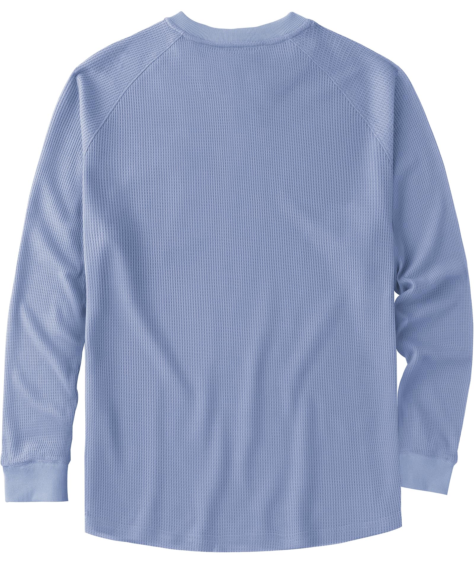 Men's Long Sleeve Henley Shirt - Casual Waffle Thermal Pullover with 3-Button & Pocket | Comfortable Winter Layering for Outdoor Activities & Everyday Wear