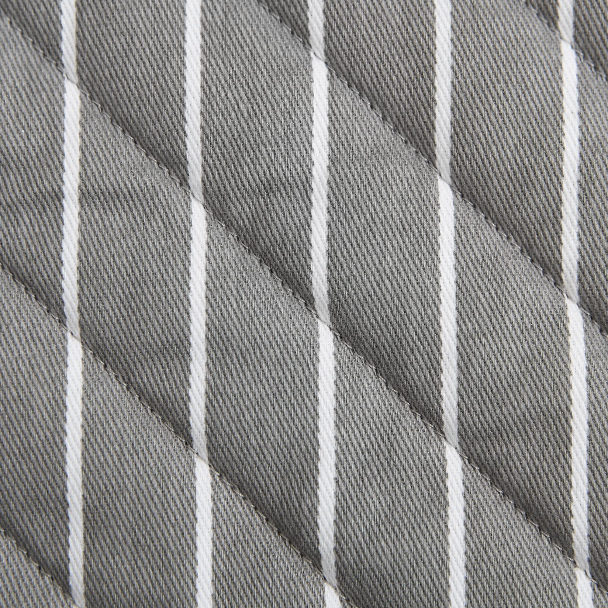 Professional Commercial Grade Chef Stripe Kitchen Set in Gray - Perfect for Restaurants, Catering & Home Cooking