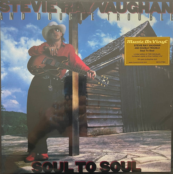 Stevie Ray Vaughan and Double Trouble Vinyl Records - Classic Blues Rock Albums for Collectors & Music Lovers | Perfect for Home Listening & Gifts