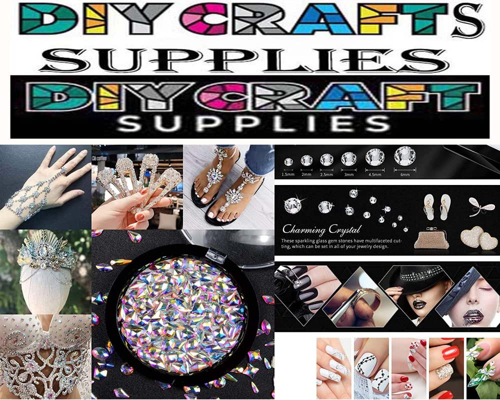 40Pcs Mixed Copper & Gold Claw Rhinestones - Dream Purple Sew-on Crystals for DIY Jewelry Making, Crafting, Clothing Embellishment | Perfect for Bridal Accessories, Costume Design, and Handmade Decorations