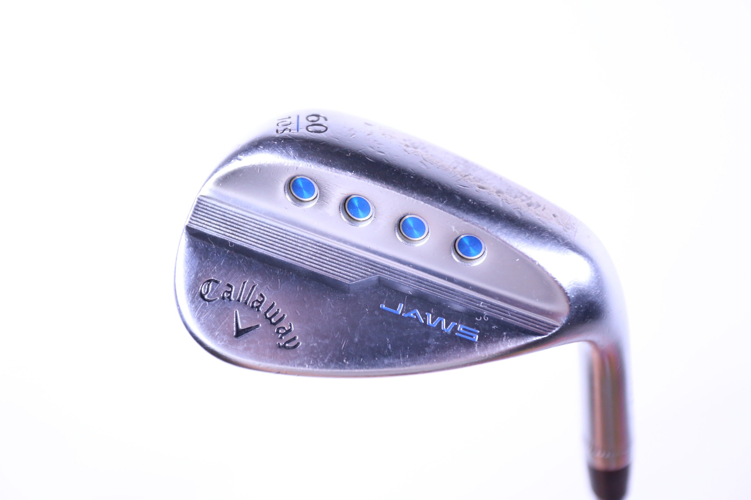 Used Callaway JAWS Forged Chrome Lob Wedge 60° - Right Handed Stiff Flex Golf Club for Short Game & Bunker Shots