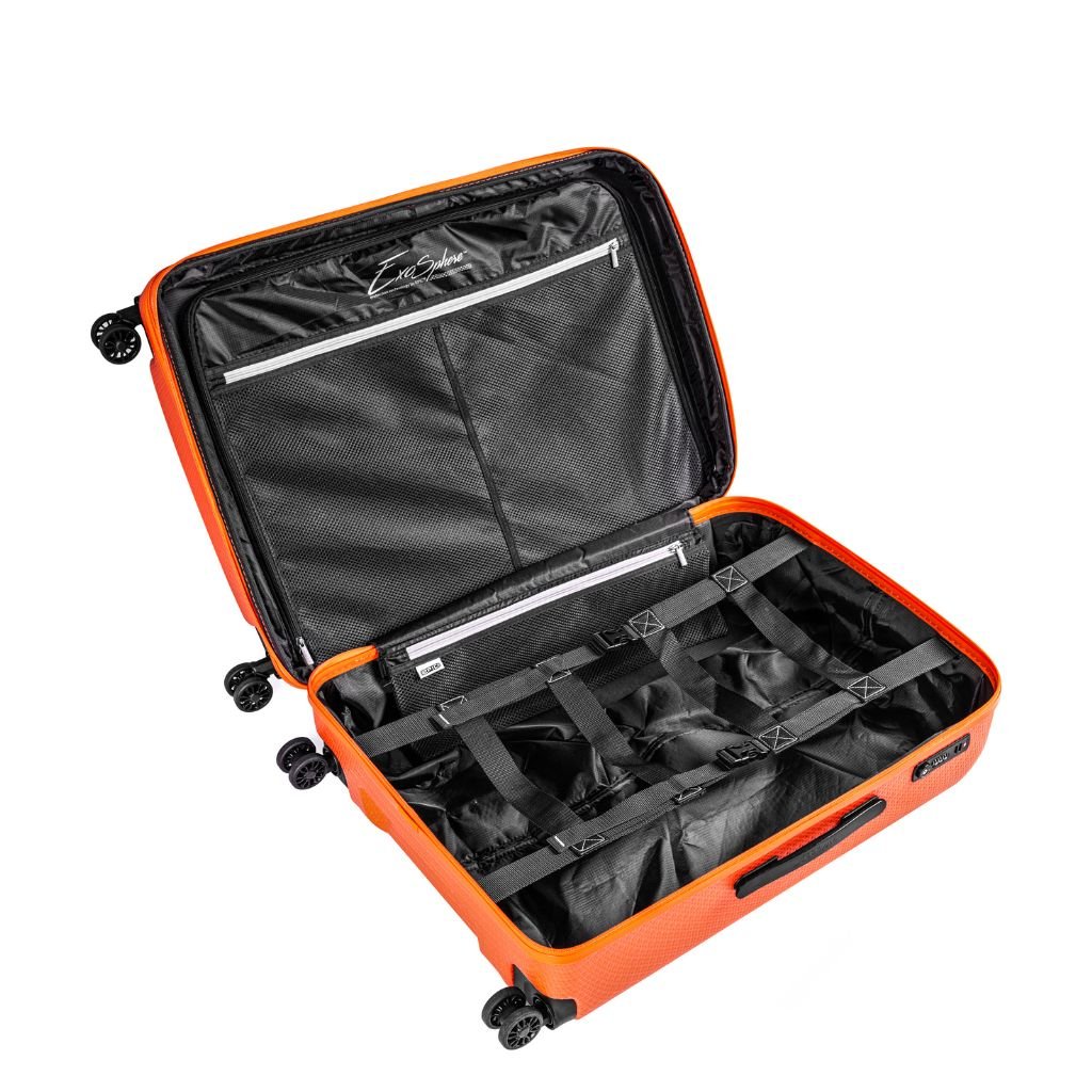 Epic GTO 5.0 29-Inch Large Expandable Suitcase with Wheels - Neon Orange | Lightweight Durable Luggage for Travel, Business Trips & Vacations