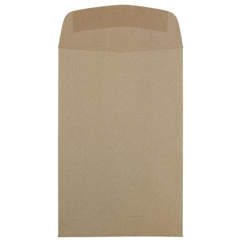 JAM PAPER 6 x 9 Open End Catalog Premium Envelopes - 250 Pack Brown Kraft Paper Bags for Mailing, Business Documents & Invitations - Bulk Packaging Supplies for Office & Mailing Services
