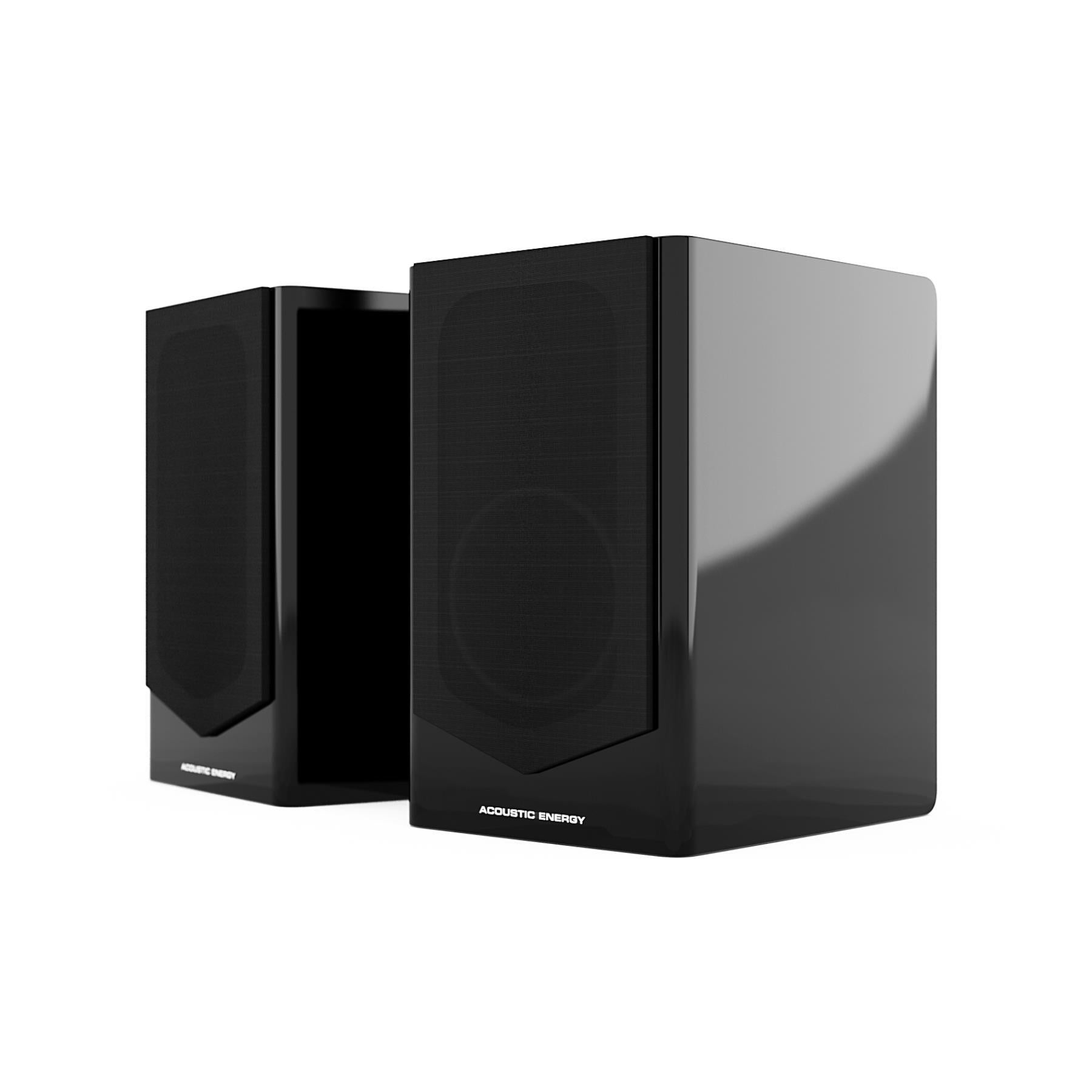 Acoustic Energy AE500 Compact Stand Mount Loudspeaker - High-Fidelity Bookshelf Speakers for Home Audio, Music & Movie Theater Systems
