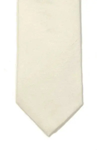 Classic LA Smith Plain Shantung Silk Tie for Men - Perfect for Weddings, Business Meetings & Formal Occasions