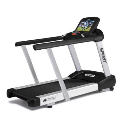 Spirit CT850ENT Treadmill with Medical Handrails - Premium Home Exercise Equipment for Walking & Running - Ideal for Home Gym, Physical Therapy & Senior Fitness Training