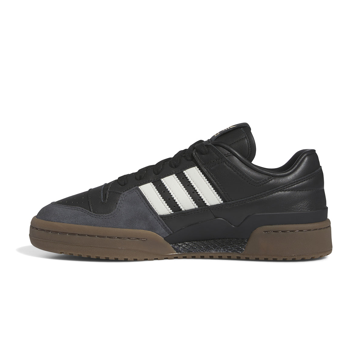 Forum 84 Low CL Sneakers - Core Black Ivory Gum - Men's Casual Shoes for Everyday Wear & Street Style