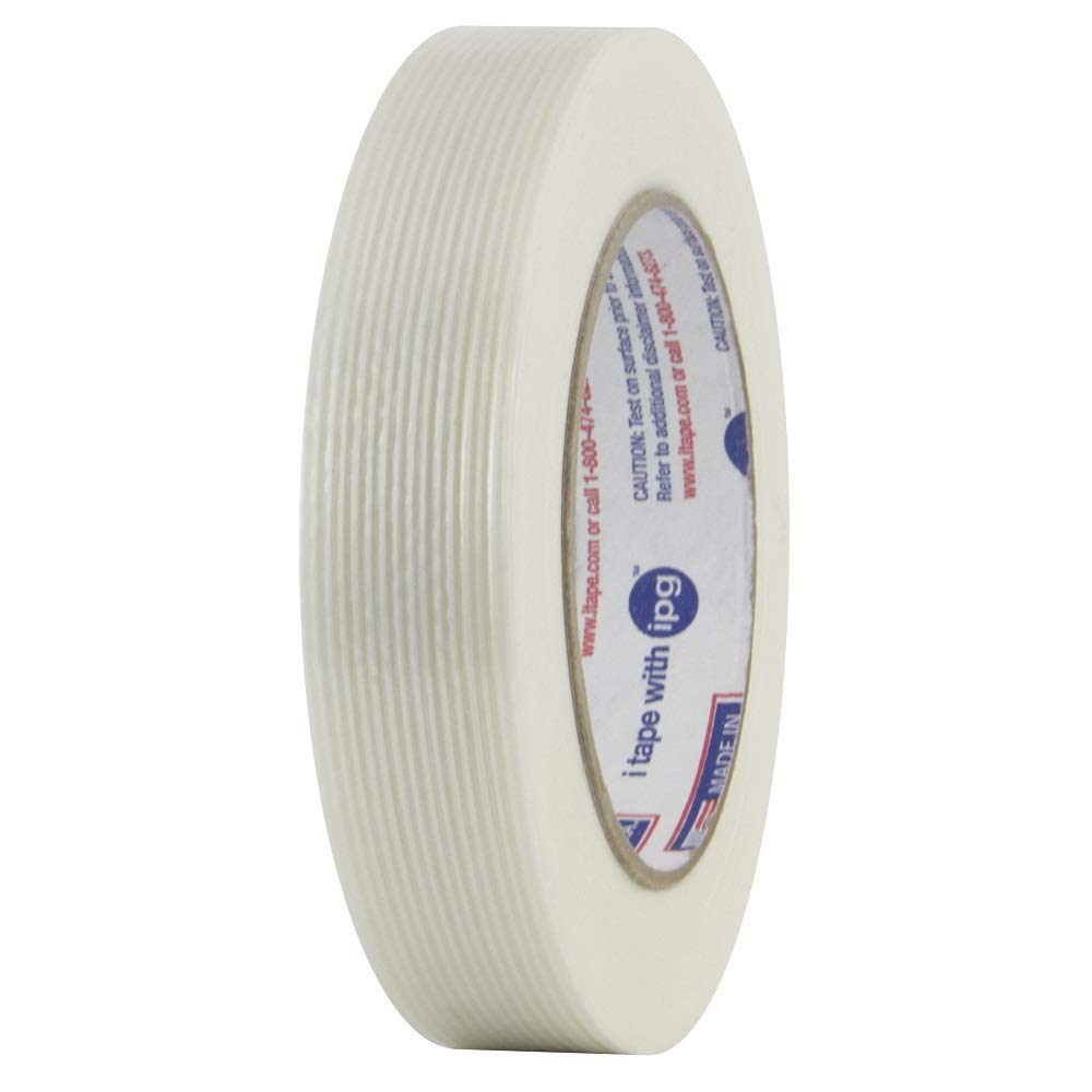 IPG RG300 Heavy Duty Filament Tape 72mm x 54.8m (2.83in x 60yd) - 16 Pack Clear Adhesive Packing Tape for Shipping Boxes, Moving & Industrial Packaging - Strong Waterproof Sealing Solution
