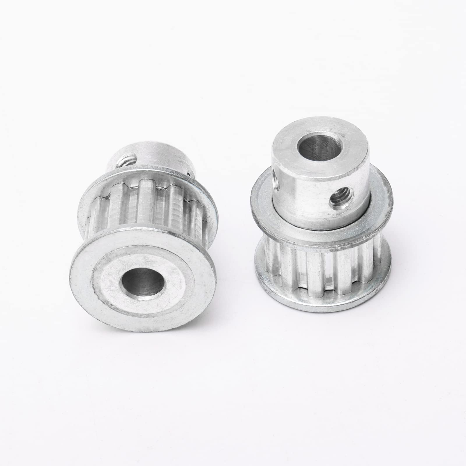 2PCS XL 12 Tooth Timing Belt Pulley 6.35mm Aluminum Bore for 3D Printer CNC Machine - Perfect for DIY Robotics, Laser Cutters & Motion Control Systems