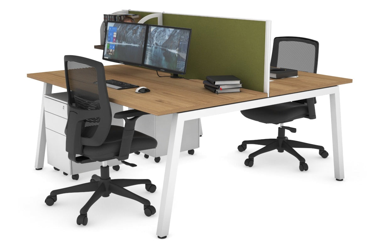 Quadro 2 Person Office Workstation - 47.2