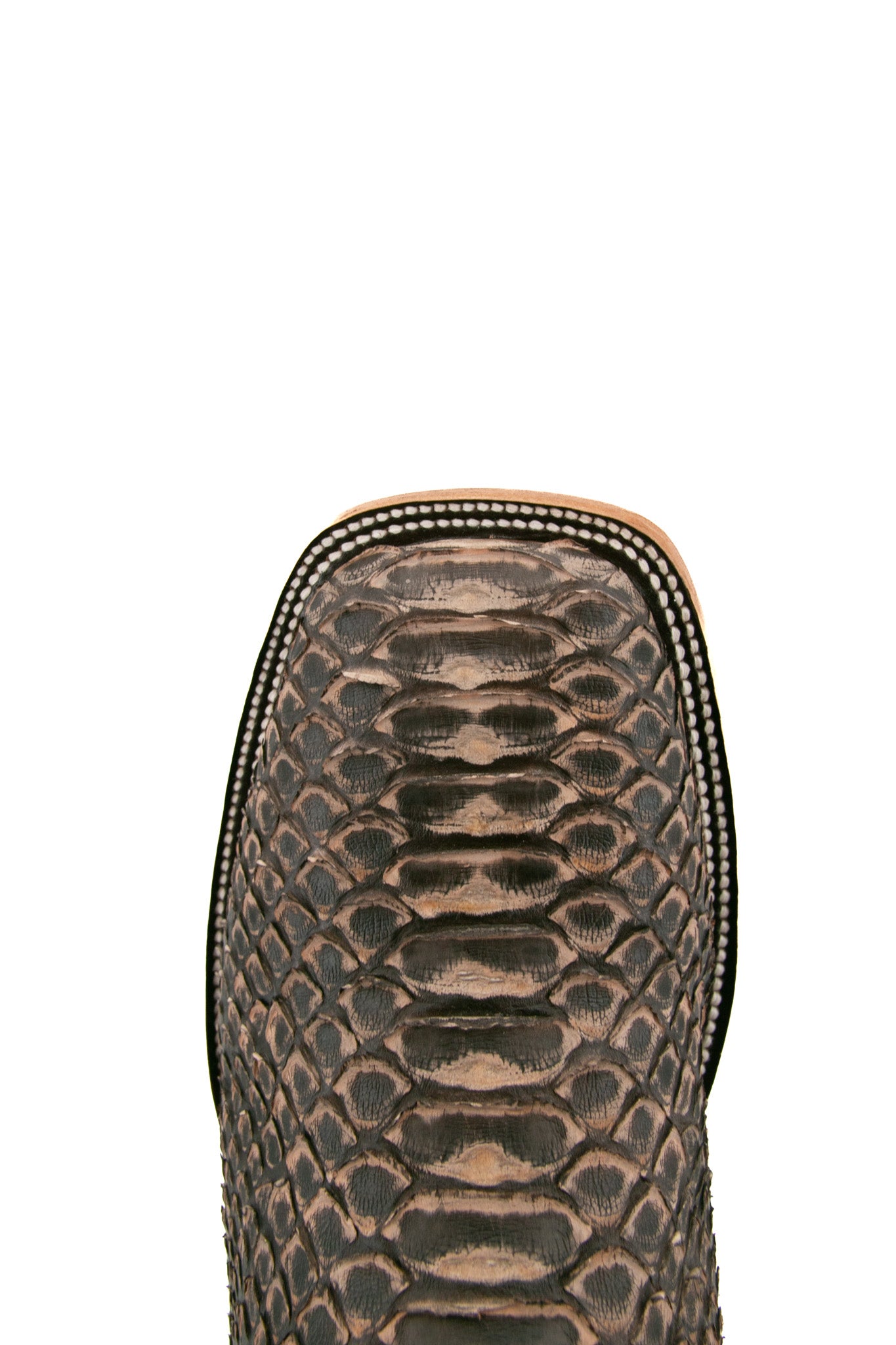 Exotic Python Square Toe Cowboy Boots for Men & Women - Western Style Fashion Boots for Rodeo, Country Music Festivals & Night Out
