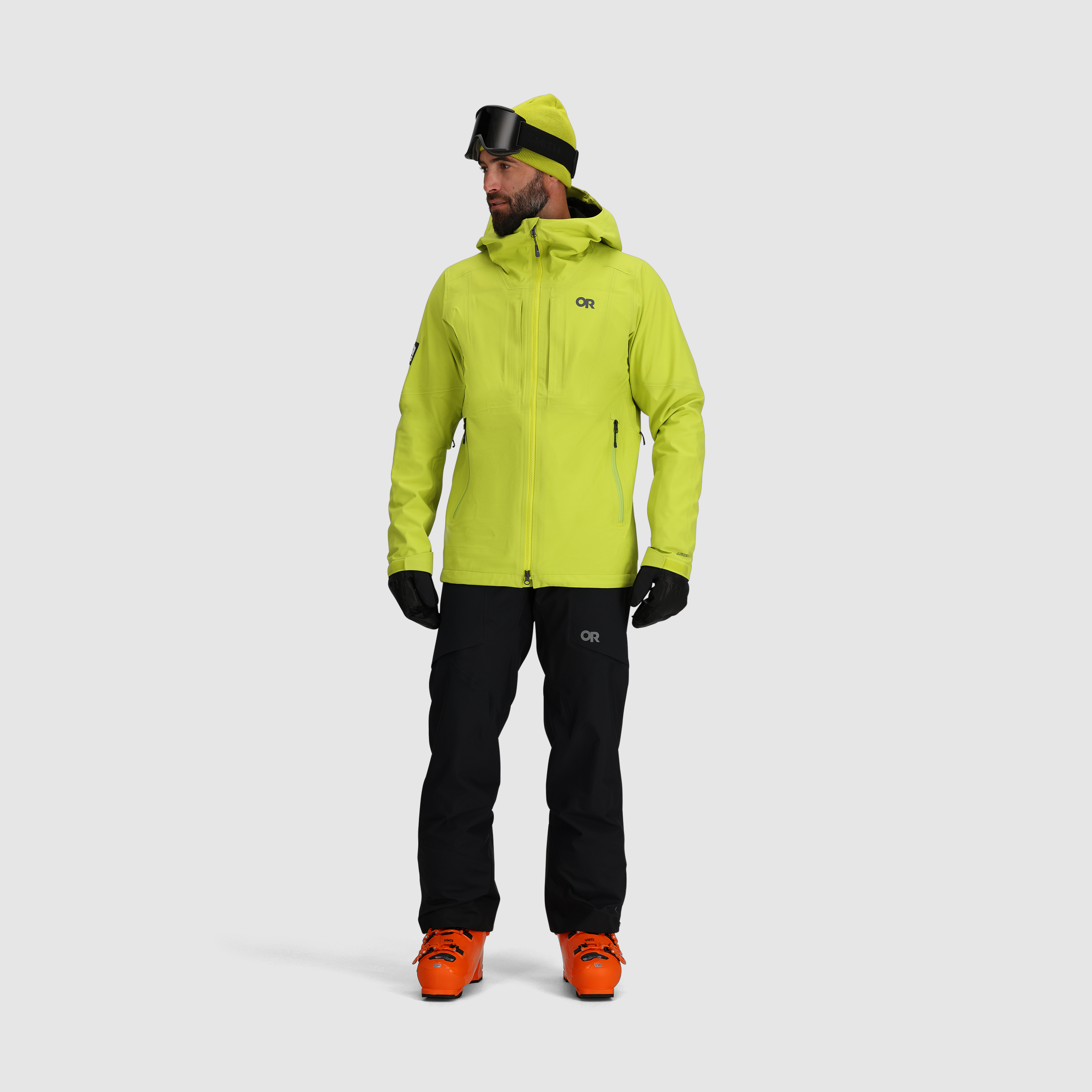 Men's Skytour AscentShell Waterproof Windproof Jacket - Lightweight Hiking & Outdoor Adventure Gear for Camping, Trekking, and Travel