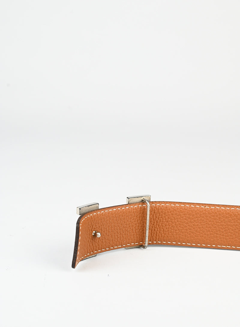 Hermès Constance Belt in Black Leather - Elegant Luxury Accessory for Women | Perfect for Office, Parties & Formal Events