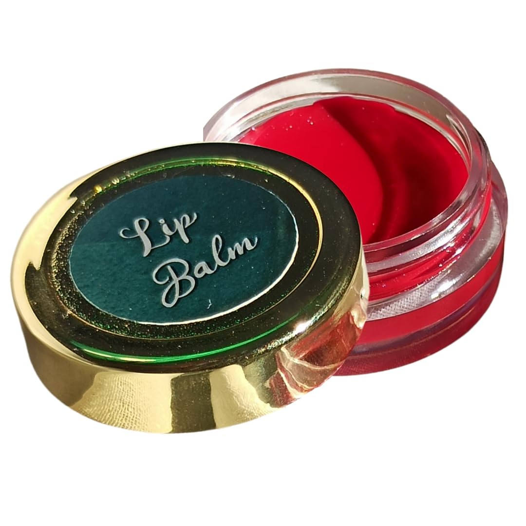 Organic Wildflower Lip Balm with Beetroot, Almond & Vitamin E - 5g Hydrating Lip Butter Infused with Argan & Rosehip Oils for Natural Pink Lips - Nourishes Dark & Chapped Lips - Perfect for Daily Moisturizing, Winter Care & On-the-Go Lip Protection (Pack of 1)
