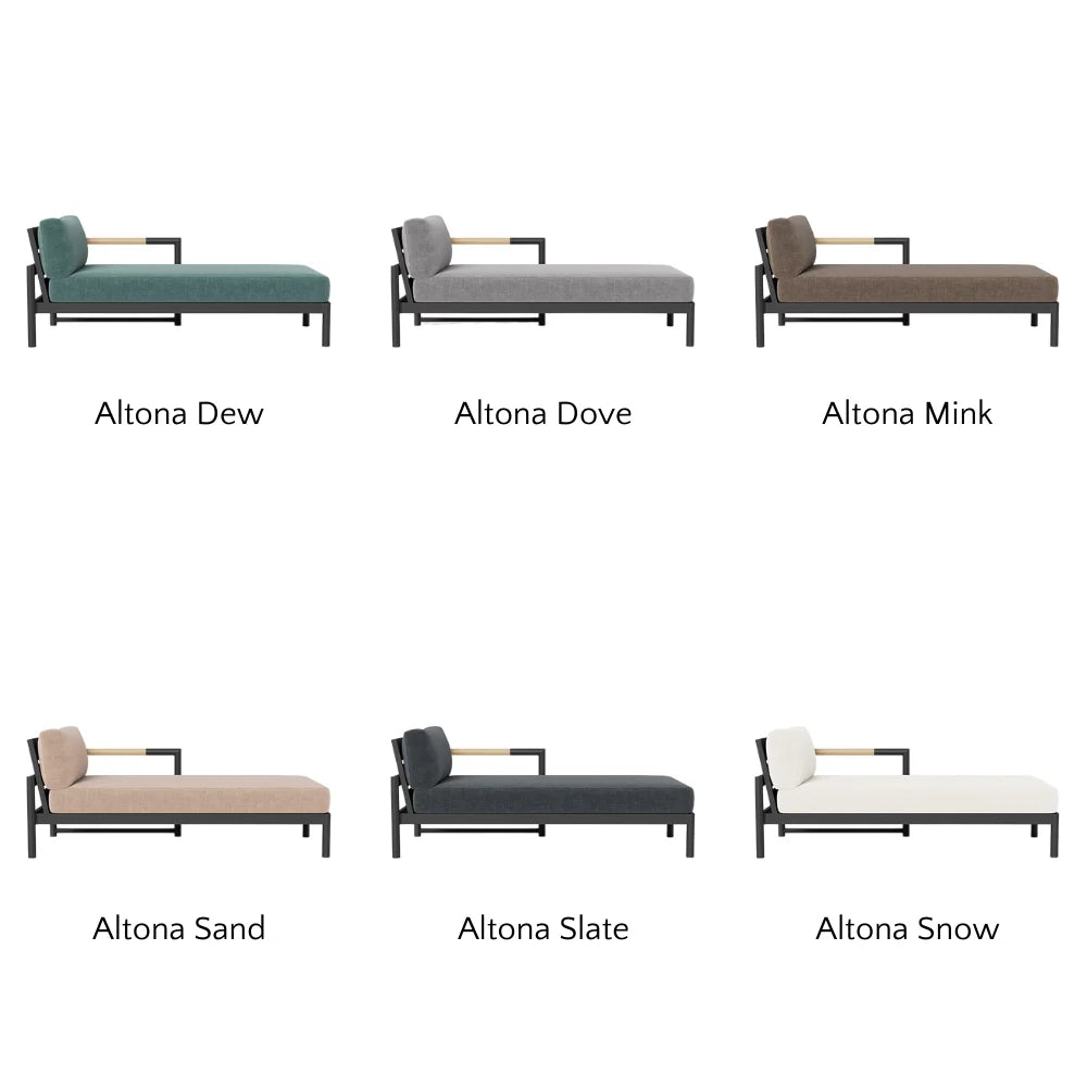 Breeze XL Outdoor Chaise Lounge Right - Premium Patio Furniture for Poolside, Garden & Backyard Relaxation