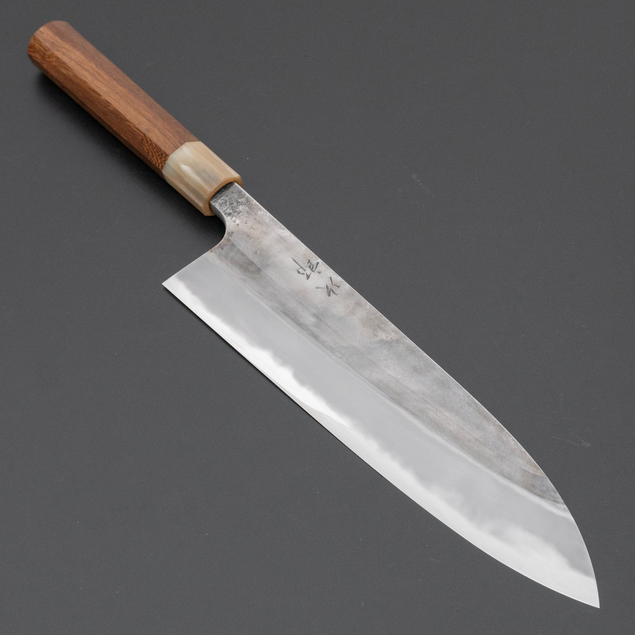 Premium Jiro Tsuchime Wa Gyuto 240mm Japanese Chef Knife with Taihei Tagayasan Handle - Perfect for Sushi, Meat Cutting & Professional Kitchen Use (#591)