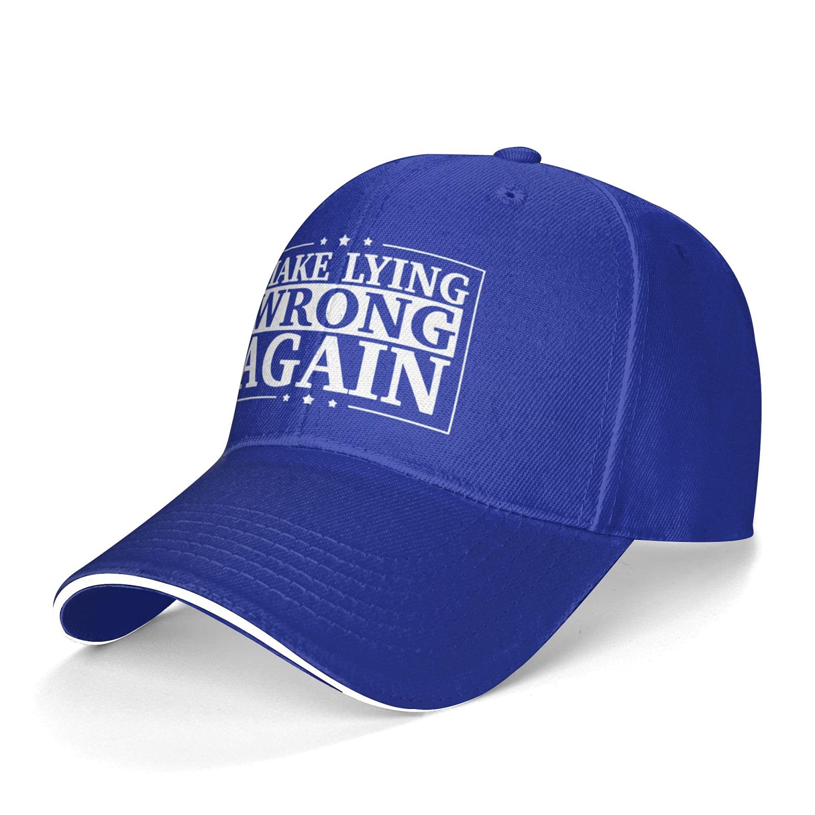 Adjustable Baseball Cap for Men & Women - CURANI Sandwich Casquette Cap in Blue | Perfect for Casual Wear, Sports & Outdoor Activities
