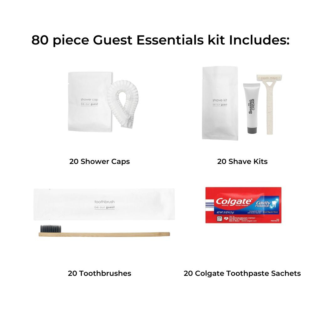 Be Our Guest Necessities Bundle - Essential Home & Travel Accessories for Guests | Perfect for Hotels, Airbnb, and Hosting