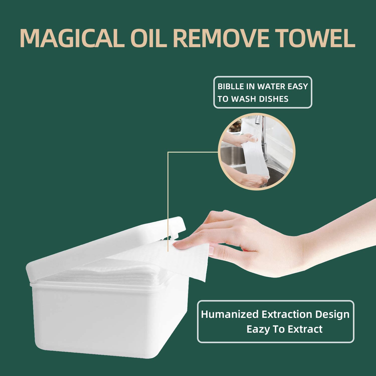Multi-Surface Cleaning Wipes with Dish Soap – Powerful Grease Remover, Reusable & Eco-Friendly – Perfect for Kitchen, Travel, Camping – 50 Count Pack (Ideal for Home, Office, Outdoor Adventures & Quick Cleanups)