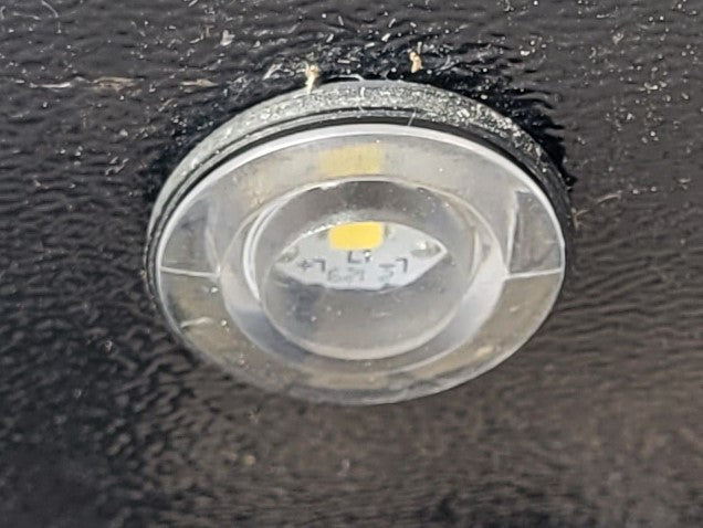 Grey/Black Light Push Lens - Part #513752 - Perfect for Automotive Headlight & Taillight Repair & Replacement