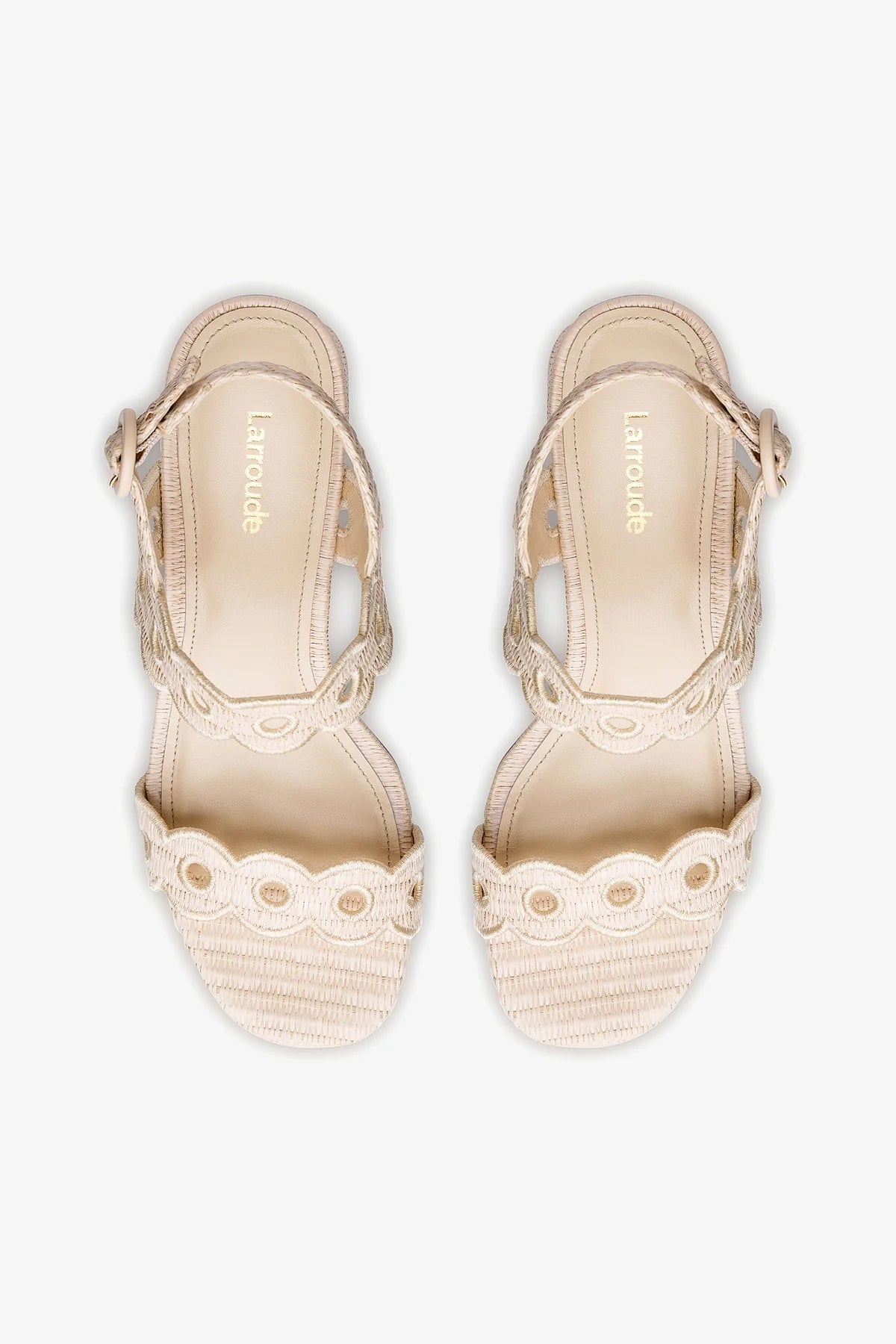 Florence Embroidered Raffia Sandals for Women - Natural Handmade Summer Beach Shoes | Perfect for Vacation, Boho Outfits & Casual Wear