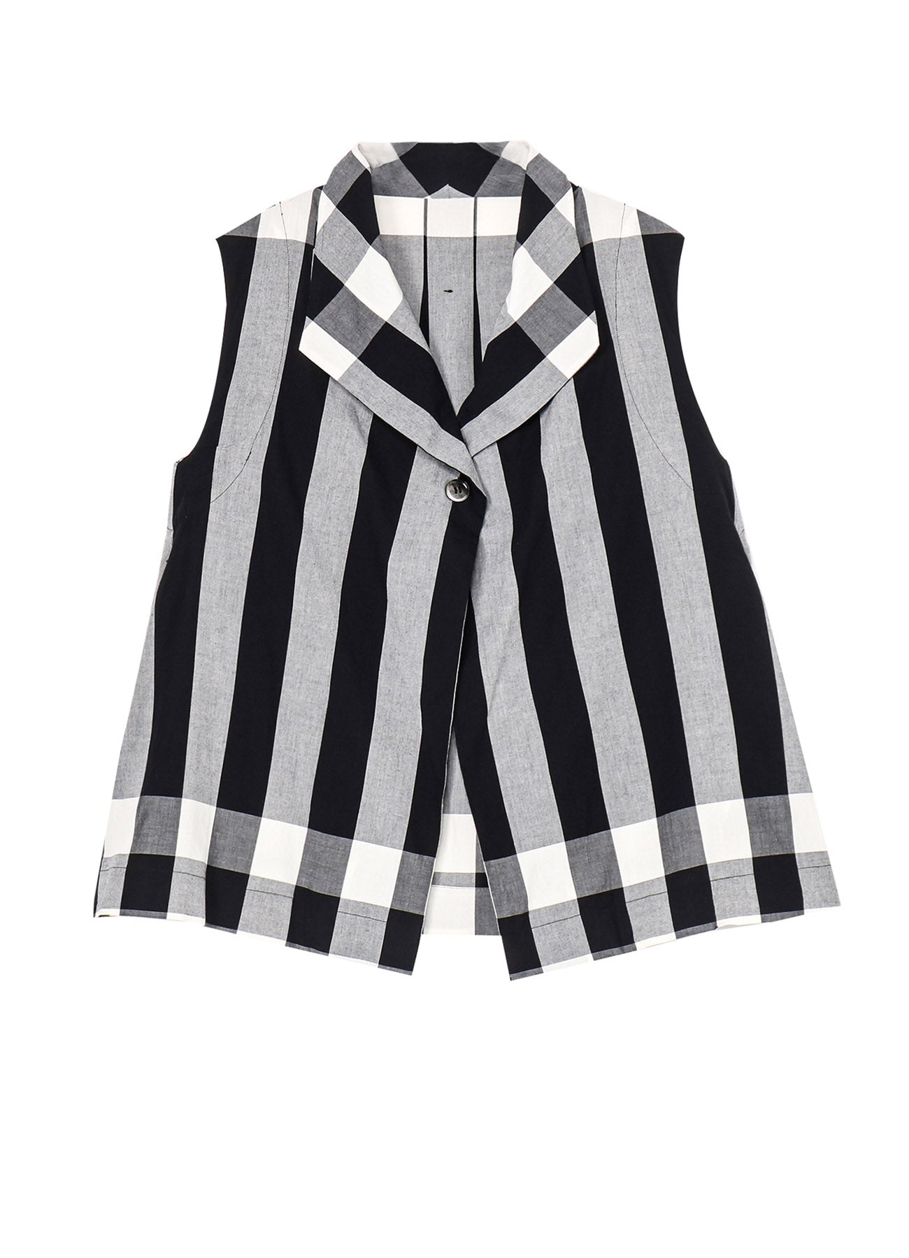 Stylish Cotton Plaid Stripe Gilet Vest for Men & Women - Lightweight Layering Piece for Fall & Winter Fashion | Perfect for Outdoor Activities, Office Wear, and Casual Outfits