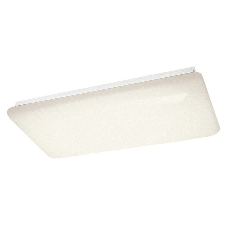 51 Four Light LED Linear Flush Mount Ceiling Light Fixture - Modern Slim Design for Kitchen, Bathroom, Hallway & Bedroom Lighting