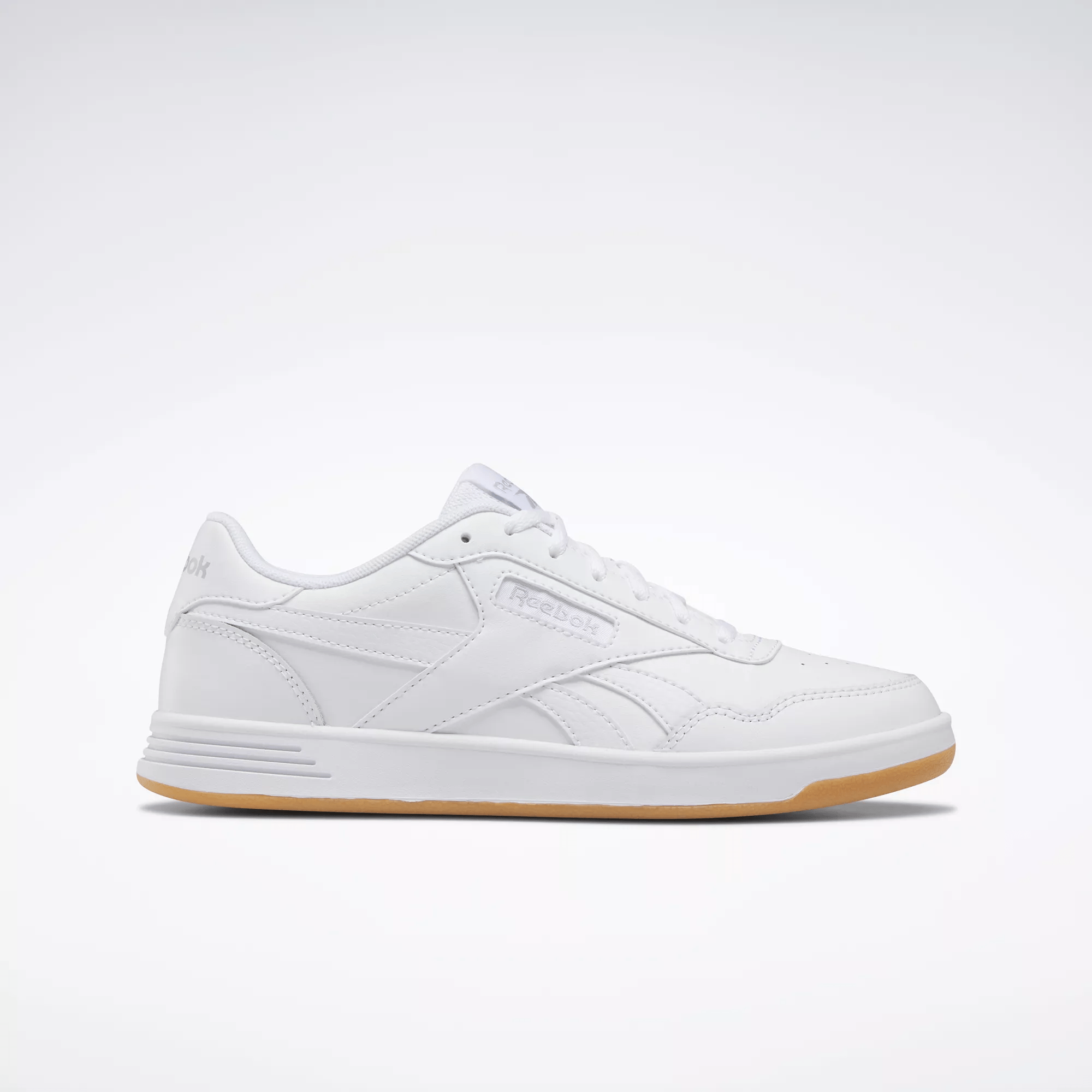 Reebok Women's Court Advance White/Gum Tennis Shoes - Comfortable & Stylish Sneakers for Casual Wear, Gym, and Outdoor Activities