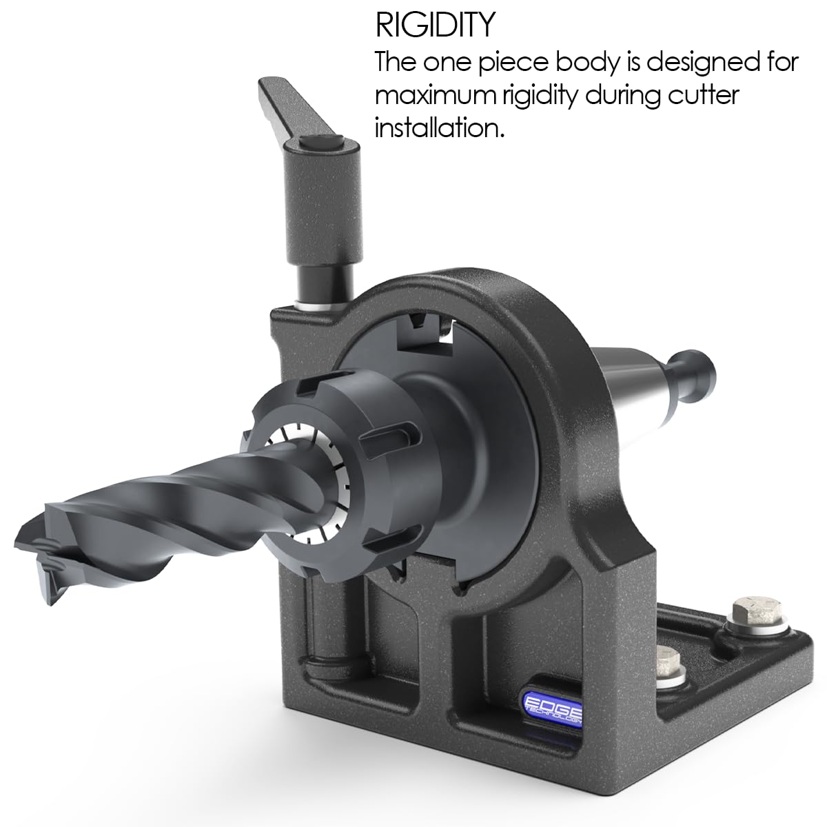 Edge Technology CAT 40 Tool Holder Tightening Fixture - Precision CNC Lathe Accessory for Milling Machines & Industrial Applications